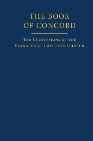 Cover of The Book of Concord