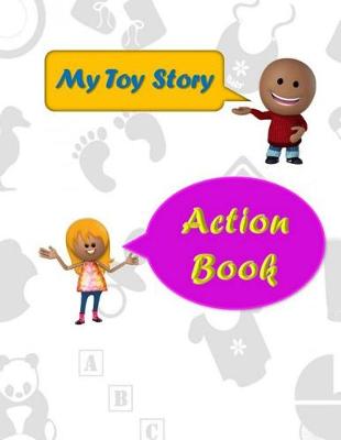 Book cover for My Toy Story Action Book