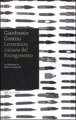 Book cover for Letteratura italiana del Risorgimento