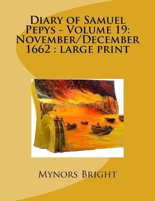 Book cover for Diary of Samuel Pepys - Volume 19