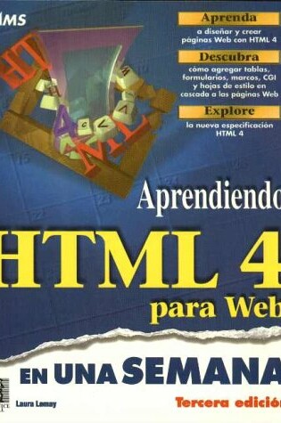 Cover of Html 4 En UNA Semana (H