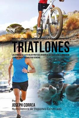 Book cover for Recetas de Comidas para Generar Masa Muscular de Alto Rendimiento para Triatlones