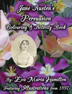 Book cover for Jane Austen's Persuasion Colouring & Activity Book