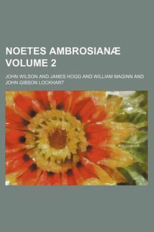 Cover of Noetes Ambrosianae Volume 2