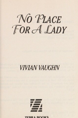 Cover of No Place for a Lady