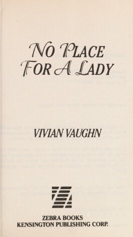 Book cover for No Place for a Lady