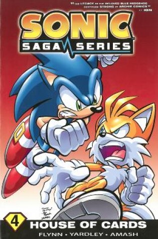 Cover of Sonic Saga Series 4: House Of Cards