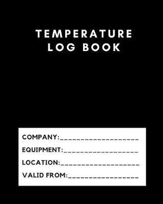 Cover of Temperature Log Book