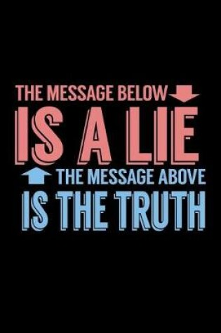 Cover of The Message Below Is A Lie