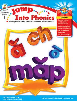 Book cover for Jump Into Phonics, Grade 1