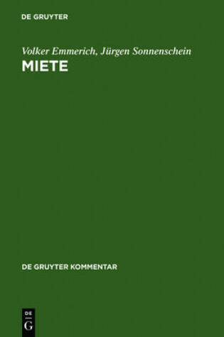 Cover of Miete