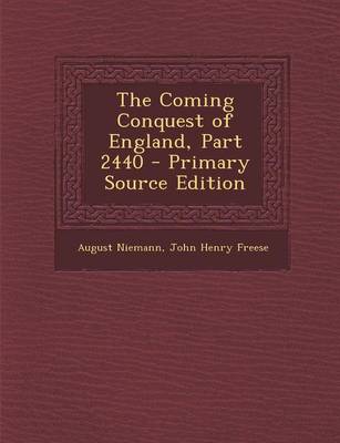 Book cover for The Coming Conquest of England, Part 2440