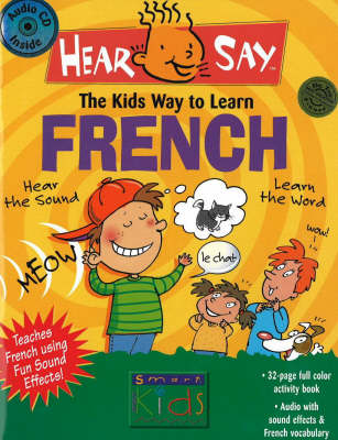 Book cover for Hear-Say Kids CD Guide to Learning French