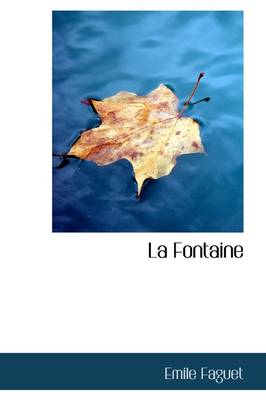 Book cover for La Fontaine