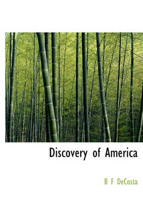 Book cover for Discovery of America