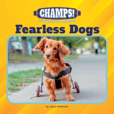 Book cover for Fearless Dogs