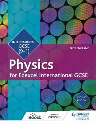 Book cover for Edexcel International GCSE Physics Student Book Second Edition