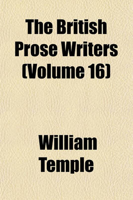 Book cover for The British Prose Writers (Volume 16)