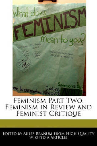 Cover of Feminism Part Two
