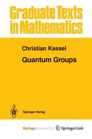 Cover of Quantum Groups