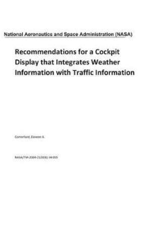 Cover of Recommendations for a Cockpit Display That Integrates Weather Information with Traffic Information