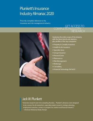 Book cover for Plunkett's Insurance Industry Almanac 2020