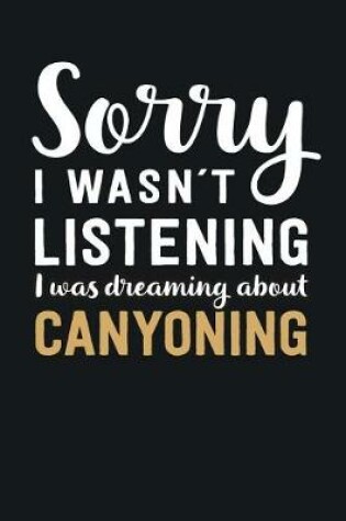 Cover of I was Dreaming about Canyoning