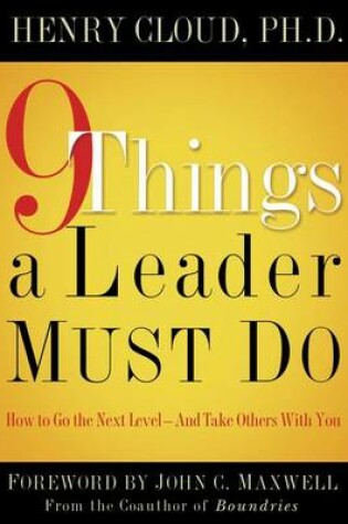 Cover of 9 Things a Leader Must Do