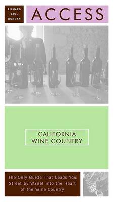 Book cover for Access California Wine Country