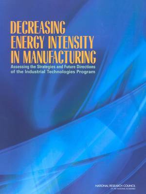 Book cover for Decreasing Energy Intensity in Manufacturing