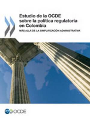 Book cover for Estudio de La Ocde Sobre La Politica Regulatoria En Colombia