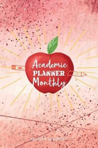 Cover of Academic Planner Monthly July 2019-June 2020