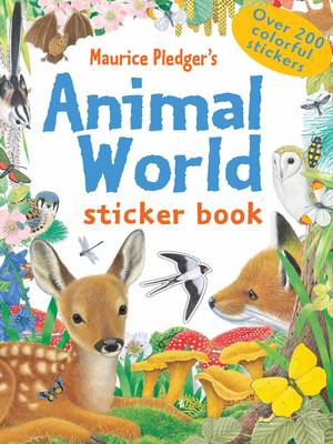 Book cover for Animal World Sticker Book