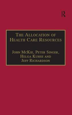 Book cover for The Allocation of Health Care Resources