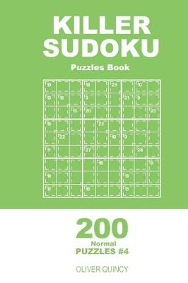 Book cover for Killer Sudoku - 200 Normal Puzzles 9x9 (Volume 4)