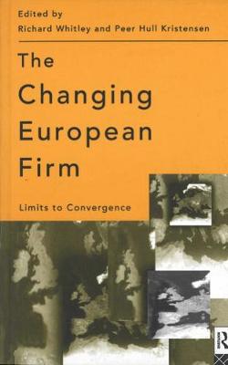 Book cover for The Changing European Firm