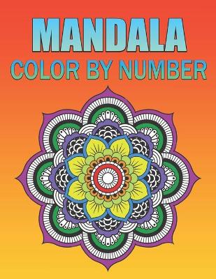 Book cover for mandela color by number