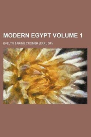 Cover of Modern Egypt Volume 1