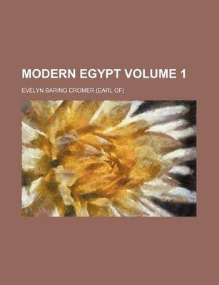 Book cover for Modern Egypt Volume 1