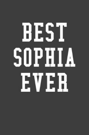 Cover of Best Sophia Ever