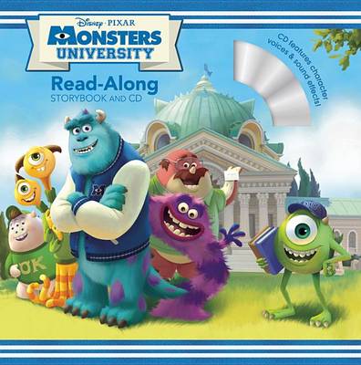 Book cover for Monsters University Read-Along Storybook