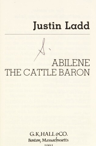 Cover of The Cattle Baron