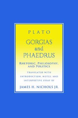 Book cover for "Gorgias" and "Phaedrus"