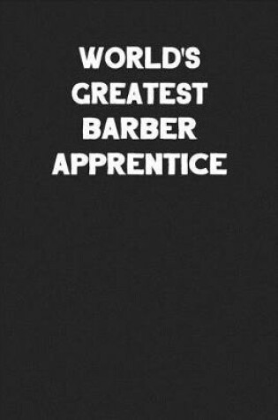 Cover of World's Greatest Barber Apprentice