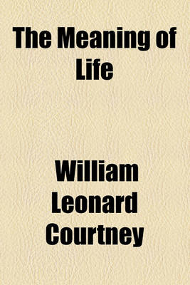 Book cover for The Meaning of Life