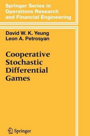 Cover of Cooperative Stochastic Differential Games