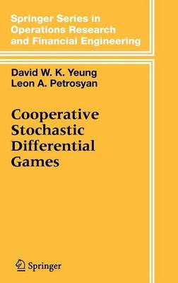 Book cover for Cooperative Stochastic Differential Games