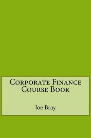Cover of Corporate Finance Course Book