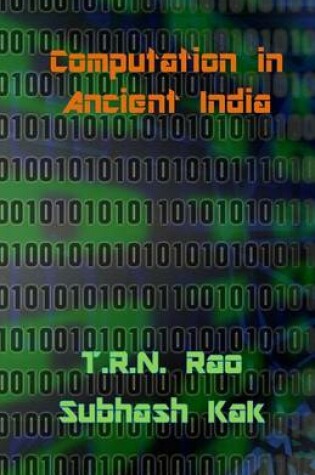 Cover of Computation in Ancient India