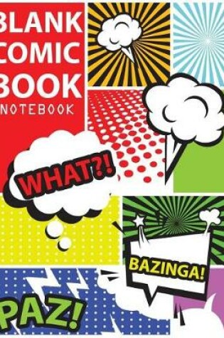 Cover of Blank Comic Book Notebook